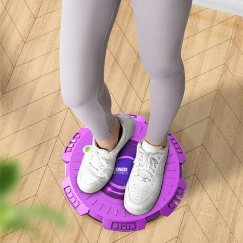 Twist Waist Disc Fitness Massage Balance Plate Anti-slip Chassis for Slimming Body Training Home Aerobic Rotating Sports Workout