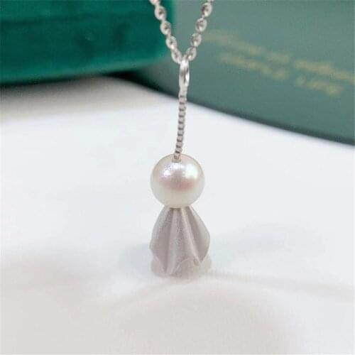 S925 Sterling Silver Screw Eye Pin Bail Top Drilled Beads End Cap For DIY Pearl Charm Pendant Connectors Jewelry Making