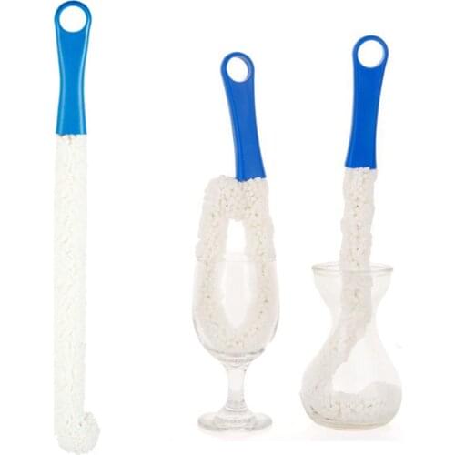 1Pcs 42cm Bendable Hookah Cleaning Sponge Brush Soft Shisha Pipe Vase Cup Clean Narguile Chicha Hose Tube Smoking Accessories