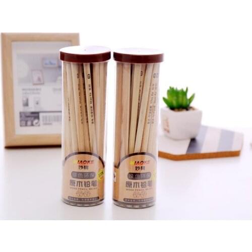 30 Pcs/Set Art Standard Pencil HB Black lead Office School Supplies Wood Sketch Simple Design Pencils school supply