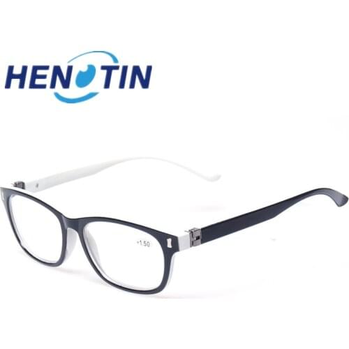 Henotin Reading Glasses 4 Pairs Quality Readers Spring Hinge Vintage Glasses for Reading for Men and Women
