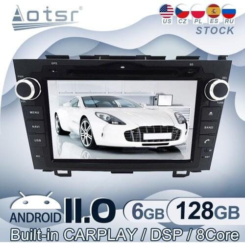 Android 11 For Honda CRV 2006 - 2011 Car Radio GPS Navigation Multimedia Video Player Stereo Audio Head Unit CD Tape Recorder