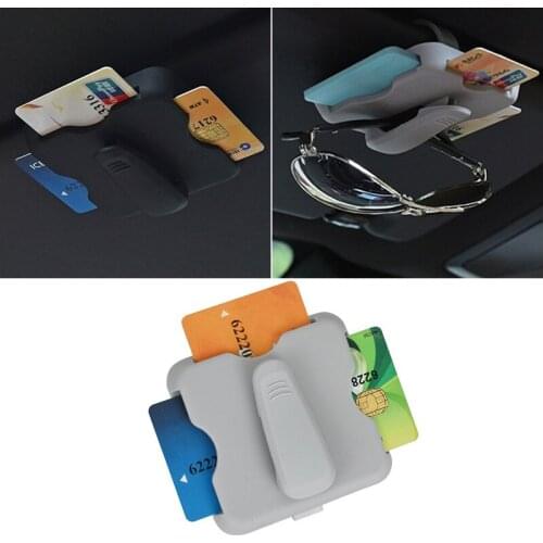 Car Sun Visor Card Organizer Car Glasses Case Interior Accessories For Mazda 323 626 Cx-5 3 6 8 Atenza Cx7 Cx-7 Mx5 Cx3 Rx8 Cx5