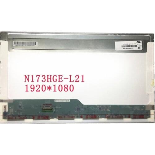 Free Shipping N173HGE-L21 N173HGE-L11 B173HW01 V.0 V.2 V.5 B173WH02 V.0 LP173WF1-TLA1 TLA2 HSD173PUW1 A00 1920*1080 with 40 pins