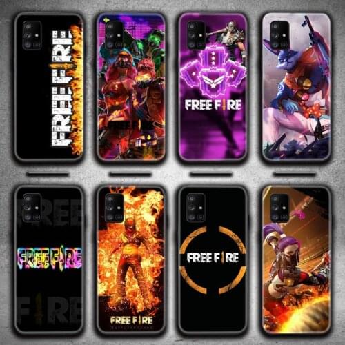 Hot Game Free Fire Phone Case For Samsung Galaxy A21S A01 A11 A31 A81 A10 A20E A30 A40 A50 A70 A80 A71 A51