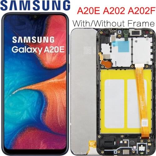 For Samsung Galaxy A20e A202 A202F A202DS Display Touch Screen Digitizer Assembly A202 A202F/DS For SAMSUNG A20e LCD