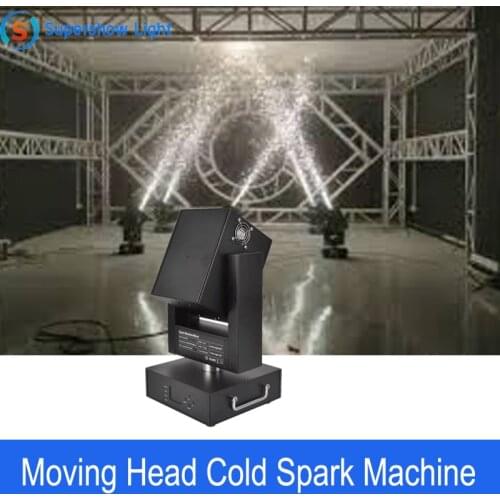 DMX512 Remote Control Vuurwerk Machine Spark Fountain Electronic System Smokeless Moving Head Cold Spark Machine