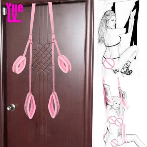 YUELV Adult Game Chairs Hanging Door Swing Sex Furniture Fetish Bondage Restraint Sex Products For Couples Auxiliary Sex Passion