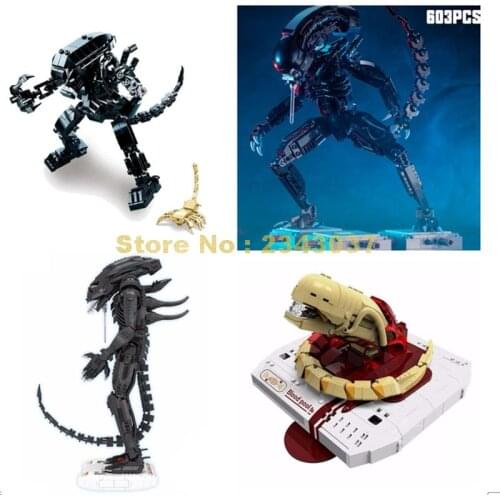 Movie Alien Robot Building Blocks Toy