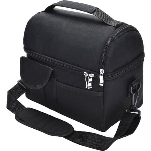 Lunch Bag Reusable Insulated Thermal Bag Women Men Multifunctional 8L Cooler and Warm Keeping Lunch Box Leakproof Waterproof