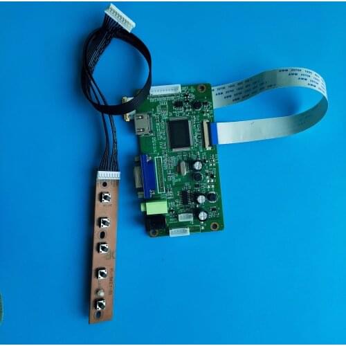 For HB156FH1 EDP LED 30Pin LCD DRIVER Controller board 15.6" 1920X1080 SCREEN display DIY KIT VGA monitor