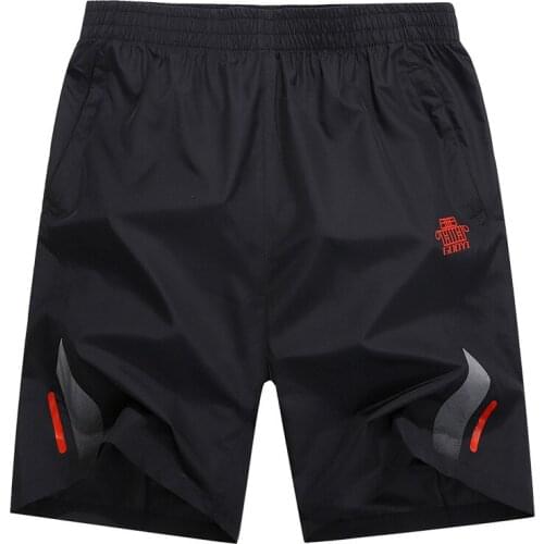 Plus Size 5XL 6XL Summer Loose Sport Shorts Men Knee Length Quick Dry Breathable Outdoor Running Jogging Shorts Male