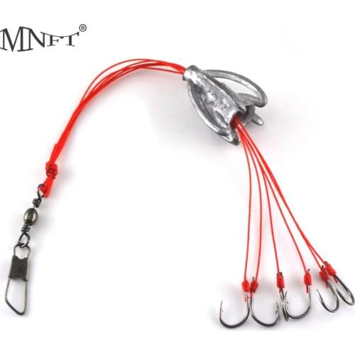 MNFT Tackle With 6 Solid Durable Carbon Steel Fishing Hook Explosion Hooks Feeder Spoon Hooks Size 6# 7# 8# 9# 10# 11# 12# 13