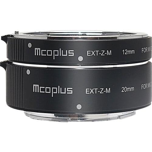 Mcoplus Close-UP Macro Auto Focus Extension Tube Adapter ring for Nikon Z Mount Z5 Z6 Z7 II Z50 Mirrorless Camera