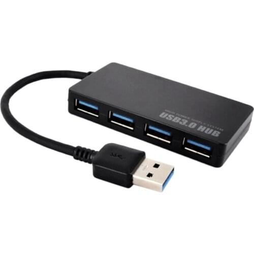 Ultra-Thin High Speed 5Gbps 4-Port USB 3.0 HUB Adapter for Computer Laptop PC