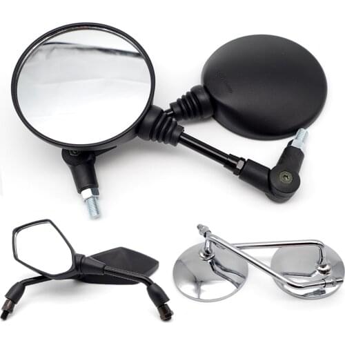 Universal Motorcycle Mirror Rearview Side Mirrors Motor Accessories for aprilia rsv 1000 2002 mv agusta brutale 920 ktm rc