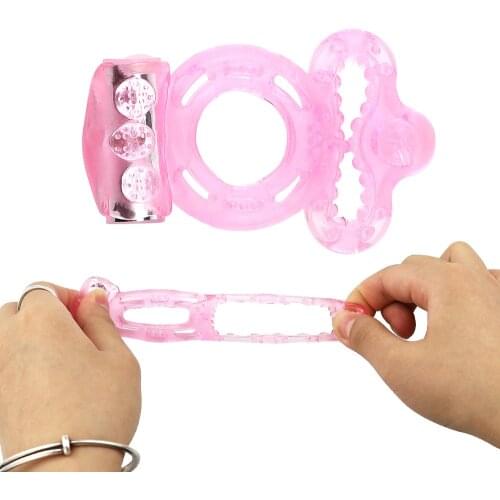 Vibrating Cock Rings Clitoris Stimulation massager Vibrator Sex Toy for Couple Men Male Delay Ejaculation Penis Ring Erotic Toys