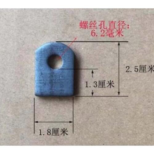 100pcs 18x25mm thickenss:3.5mm Iron plate welding installation fastener sheet iron strip gasket