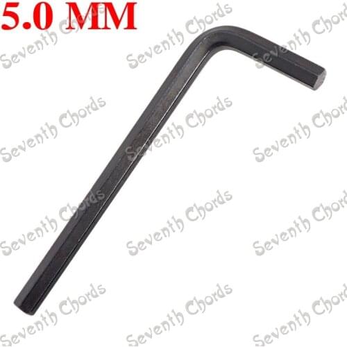 3 Pcs 5mm Hexagon Allen wrench for Electric Bass Guitar Neck Truss Rod Adjustment - Hex Wrench Key