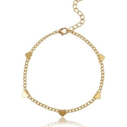 Heart Love Bracelet Barefoot Sandal Beach Foot Anklet Jewelry