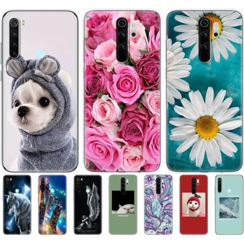 For xiaomi Redmi Note 8T Case Back Phone Cover For xiaomi Redmi Note 8 2021 global Case For Redmi NOTE 8 PRO Silicon Soft TPU