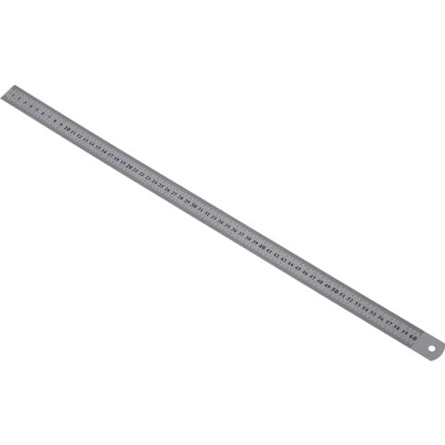 Stainless Steel 60cm 23.6 Inch Measuring Long Straight Ruler