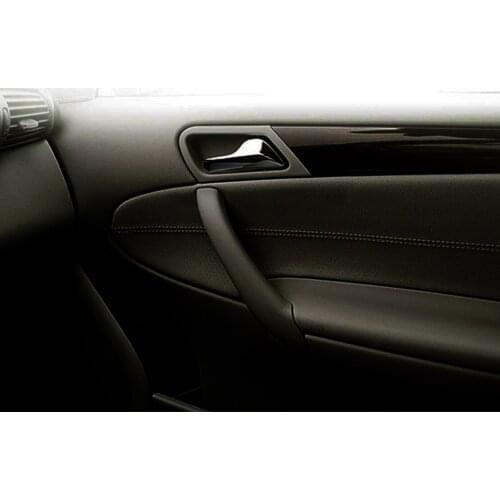 For Mercedes Benz C Class W203 2000-2007 Car Front Left Right Interior Inner Door Pull Handle Cover Trim Replacement Handles