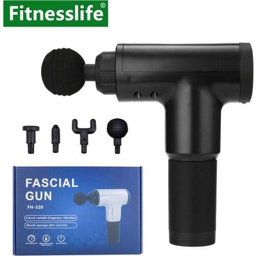 Fascia Massage Gun Sport Therapy Household Electric Muscle Relaxation Rechargeable Battery Health Care High Frequency Vibration