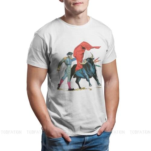 Matador Muerte Graphic TShirt Bullfight Spanish Style Bullfighting Style Streetwear Casual T Shirt Male Tee Unique Gift Idea