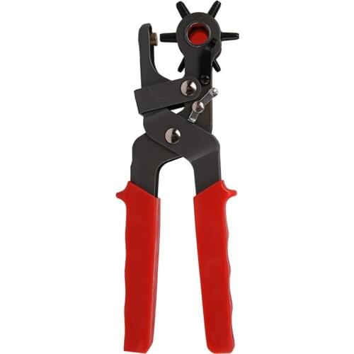 LMDZ Leathercraft Punching for Leather Hole Punch for Belts Puncher Cut Eyelet Plier Tools Leather Craft Tools