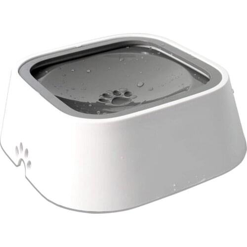 Dog Water Bowl Vehicle Carried Floating Bowl Cat Water Bowl Slow Water Feeder Dispenser Anti-Overflow Pet Fountain Portable Car