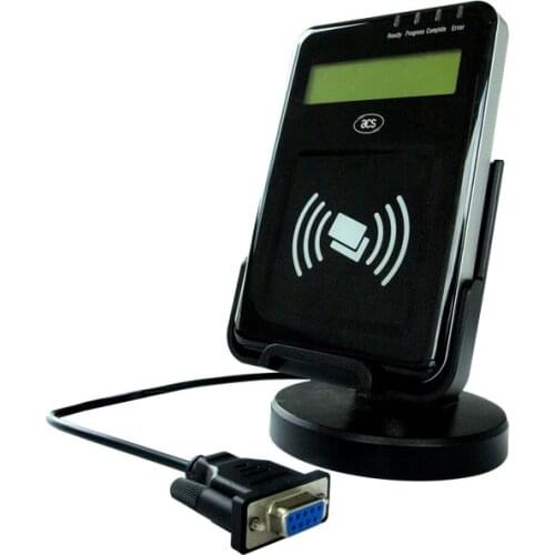 ACR122L NFC Contactless Reader Writer With LCD Support ISO14443 Type A B and all four types of NFC tags+ SDK Kit +2PCS S50 Card