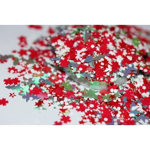 Christmas Glitter Mix For nail art, nail gel, nail acrylic, UV resin, resin supplies