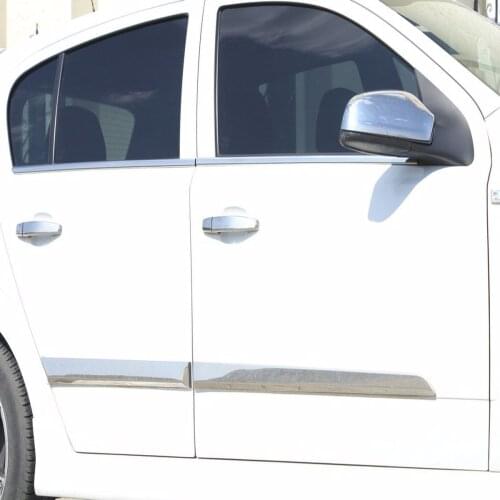 Fit For Opel Astra H Chrome Mirror Cover 2 Prç. Stainless Steel Abs 2004-2009 Chrome Styling Moulding Trim Tunning Modified Designed