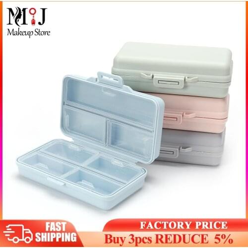 1Pc Household Plastic Nail Art Tool Storage Box Dustproof Desktop Organizer Storage