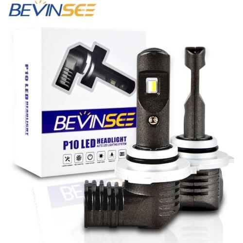 1:1 DESIGN Bevinsee mini LED Car Headlight H11 H7 9005 9006 HB3 HB4 55W 6400LM 6500K White Auto LED Lamps Headlight Fog Light