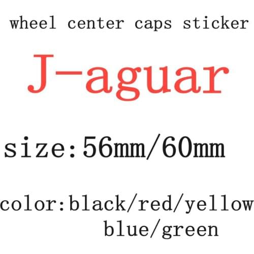 4pcs 56mm 60mm Car logo Wheel Center Cap rim Badge dust-proof covers decal refit Creative decoration emblem jb sticker