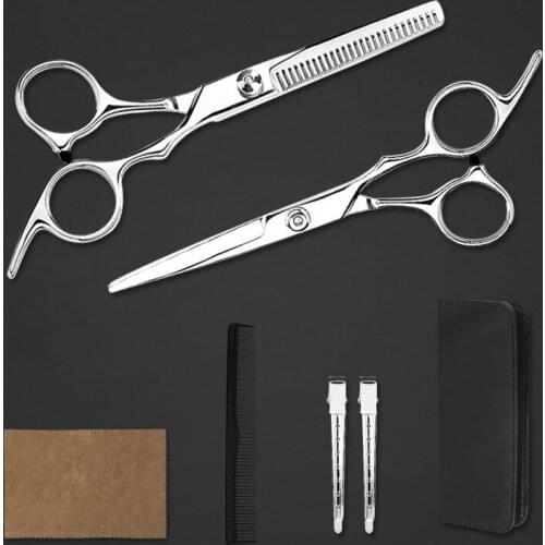 6.0 Professional Hairdressing Scissors Professional Barber Scissors All Ages Multiple Set Option Hair Cut Shears Scissor Haircut