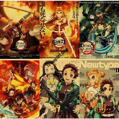 DIY 5D Diamond Painting Classic Anime Demon Slayer Mosaic Diamond Embroidery Full Round Cross Stitch Kits Home Decoration