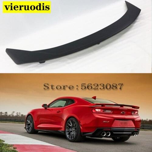 Car Accessories ABS Plastic Unpainted Color Rear Trunk Wing Lip Roof Spoiler Auto Part For Chevrolet Camaro 2016 2017 2018