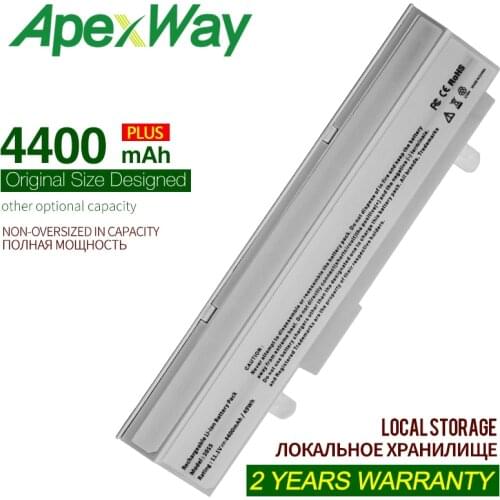 ApexWay laptop white battery for ASUS 90-OA001B2400Q 90-OA001B2600Q 90-XB29OABT00100Q A31-1015 AL31-1015 PL32-1015 A32-1015