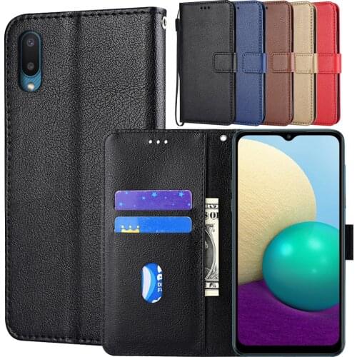 Case For Samsung A01 A2 A3 Core A22 A5 A7 A6 A8 Plus A9 2018 A11 A12 G355 Core Prime G530 G531 VE G360 G361 Wallet Leather Case