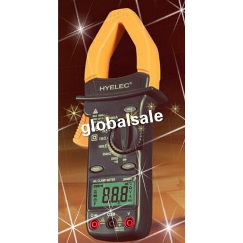 Free shipping Hot MASTECH MS2001 Digital Clamp Meter Multimeter AC DC Current Volt Tester