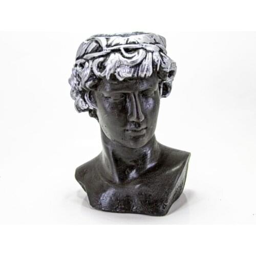 Caesar Biyük Black Flower Pot