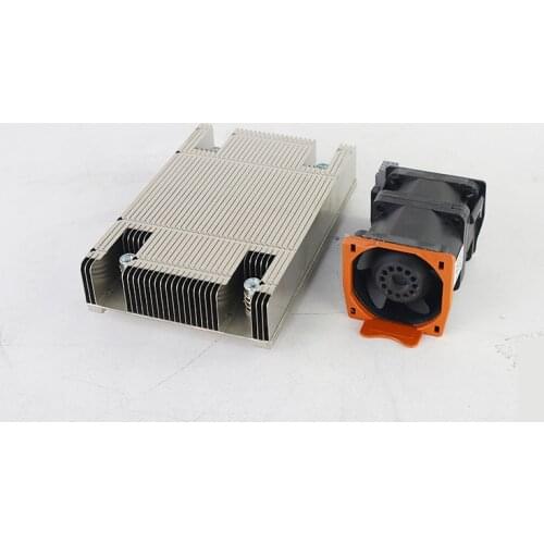 Original 0F1YN7 Cooling Fan Fans and Heatsink 0H1M29 for Dell R630 Heatsink Cooling System GFC0412DS