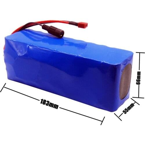 LiitoKala 36V 10Ah 500W High power&capacity 42V 18650 lithium battery pack ebike electric car bicycle motor scooter with BMS