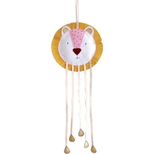 Wall Ornaments Handmade Woven Kids Room Hair Bow Holder Wall Hanging