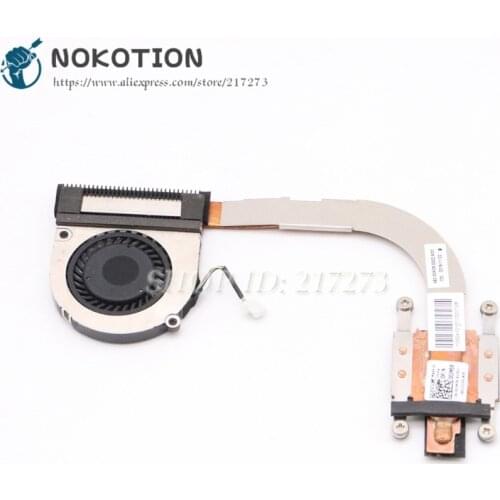 NOKOTION CN-00JM58 00JM58 14274-1 475W5 Radiator For DELL Inspiron 11 3152 3152 3157 3147 Laptop Cooling Heatsink Fan
