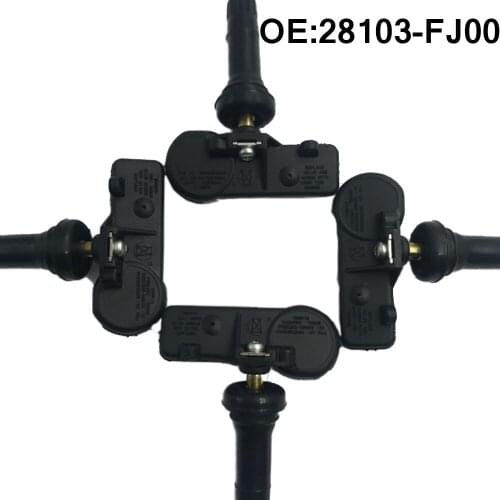 4 pcs new car tpms Tire Pressure Monitor Warning System Sensor 433MHz For Subaru Levorg Outback Trezia WRX XV G4