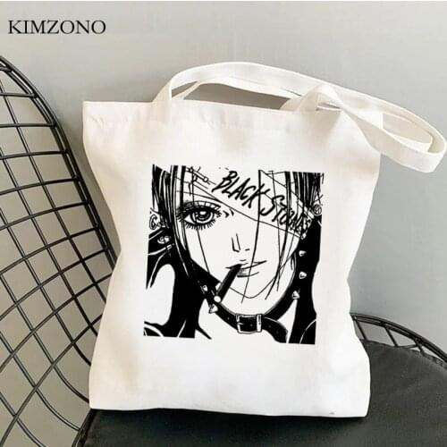 Nana Osaki shopping bag bolso cotton shopper eco bag sac cabas bolsas reutilizables fabric cabas